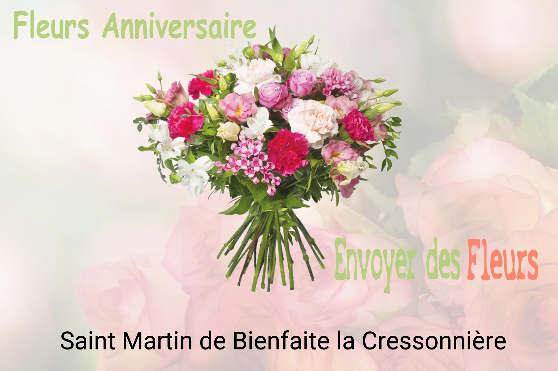 Bouquet de fleurs d’anniversaire livré à Saint-Martin-de-Bienfaite-la-Cressonnière